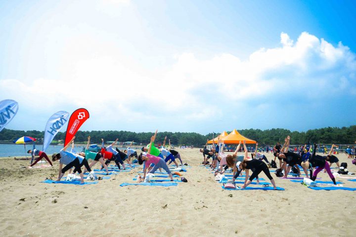 YOKOHAMA Beach Sports FESTA 2018「Special Event by HB YOGA」