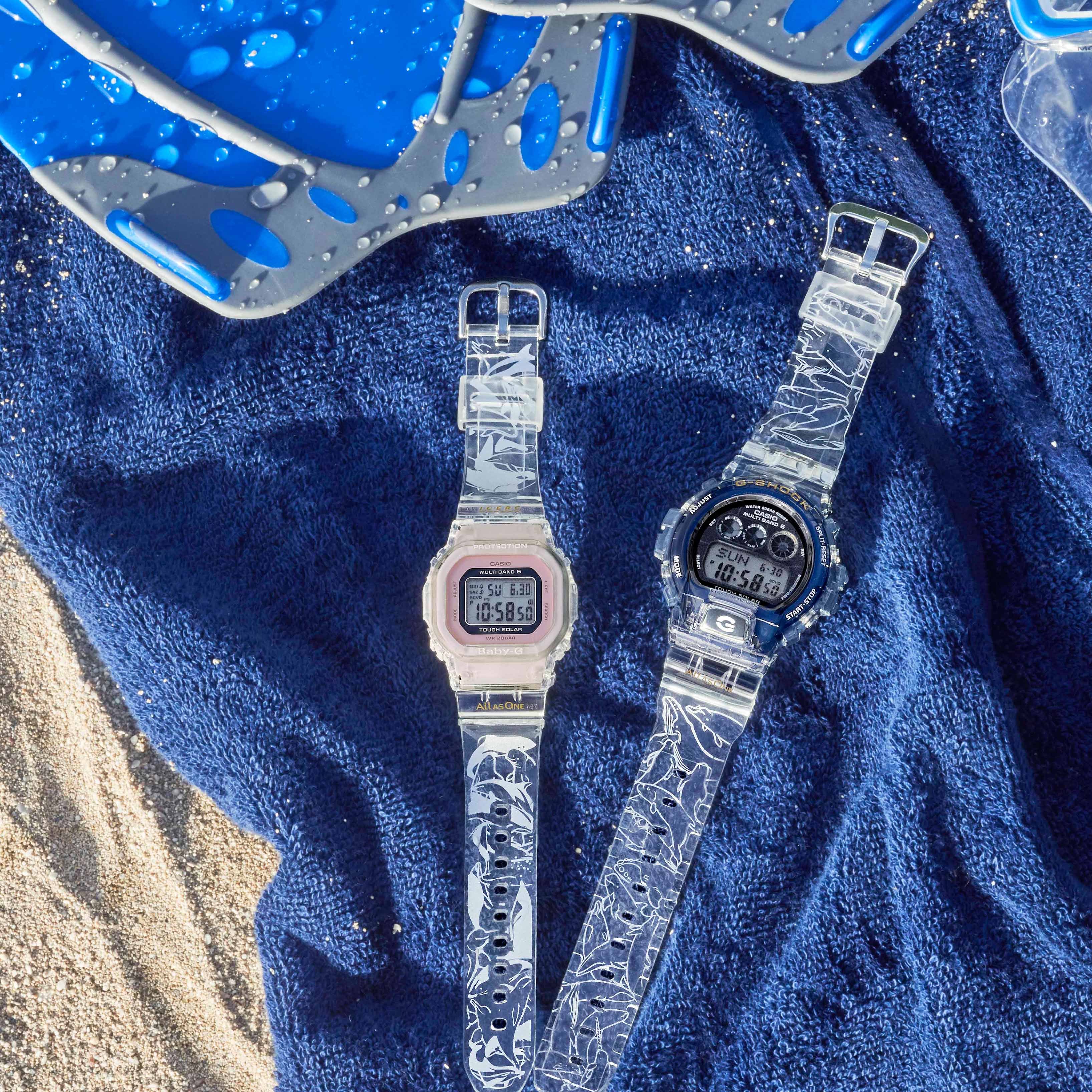 G-SHOCK】＆【BABY-G】イルクジ25周年記念モデル&アクアプラネット ...